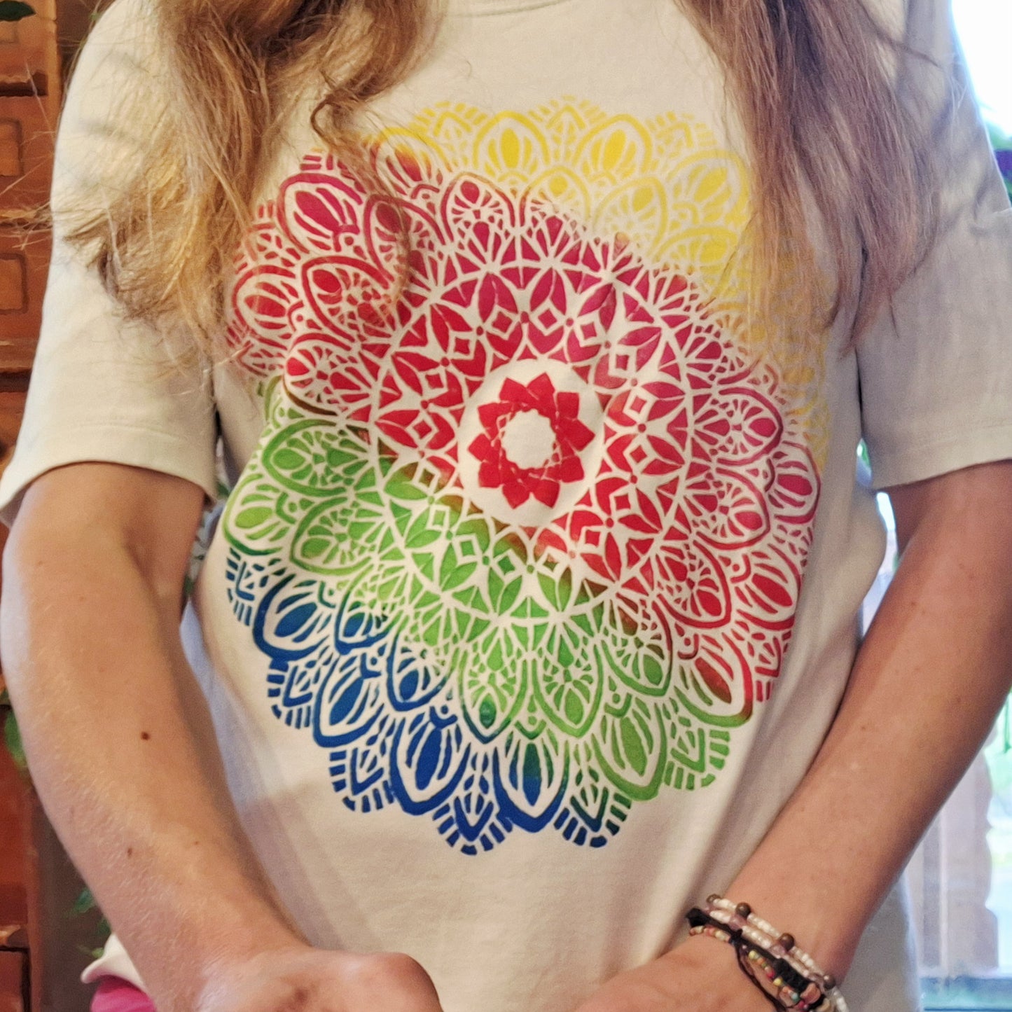 Mandala Print Shirt by re.loved